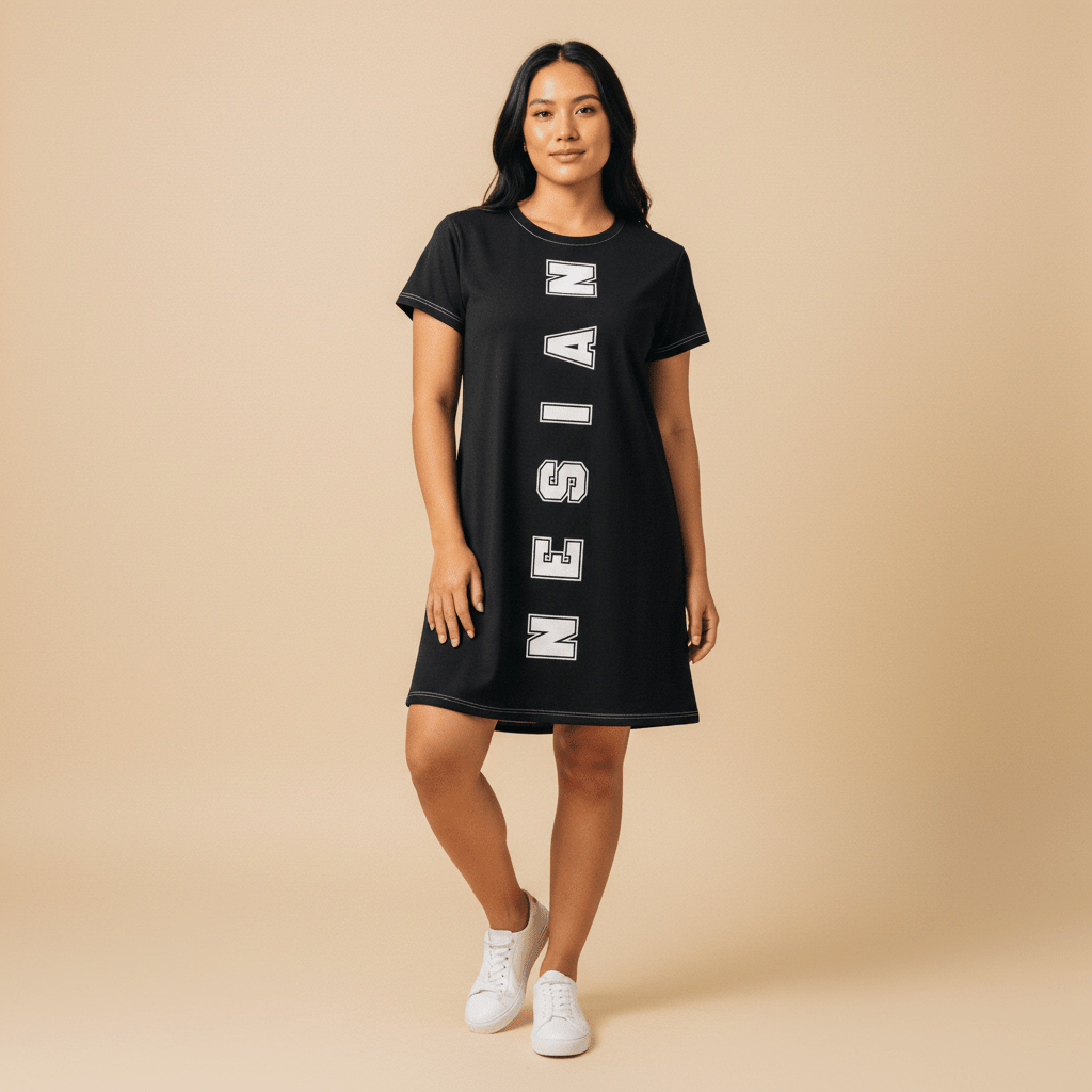 T-Shirt Dress - Nesian Strength - AU/NZ/USA - The Koko Samoa