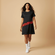 T-Shirt Dress - Ula Fala - AU/NZ/USA - The Koko Samoa