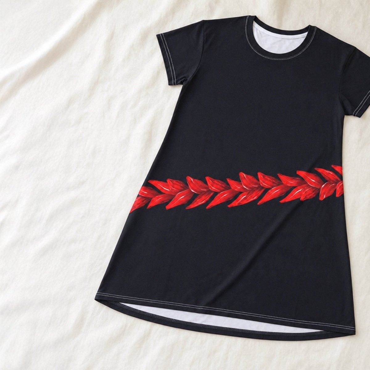 T-Shirt Dress - Ula Fala - AU/NZ/USA - The Koko Samoa