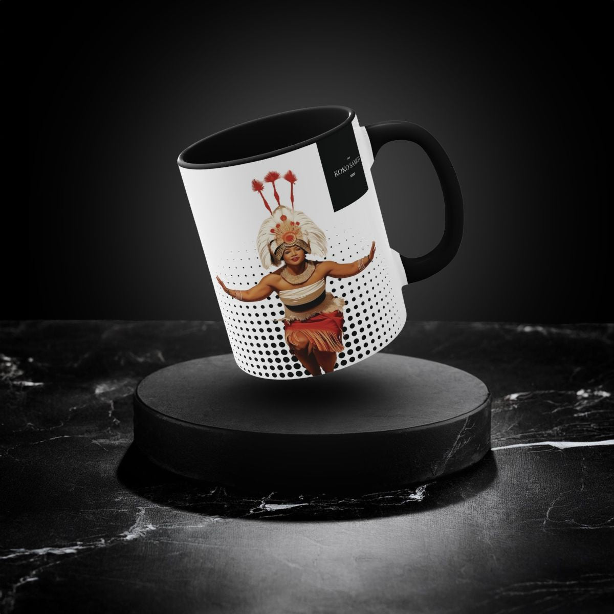 Taupou Mug - Limited Edition 325ml - The Koko Samoa