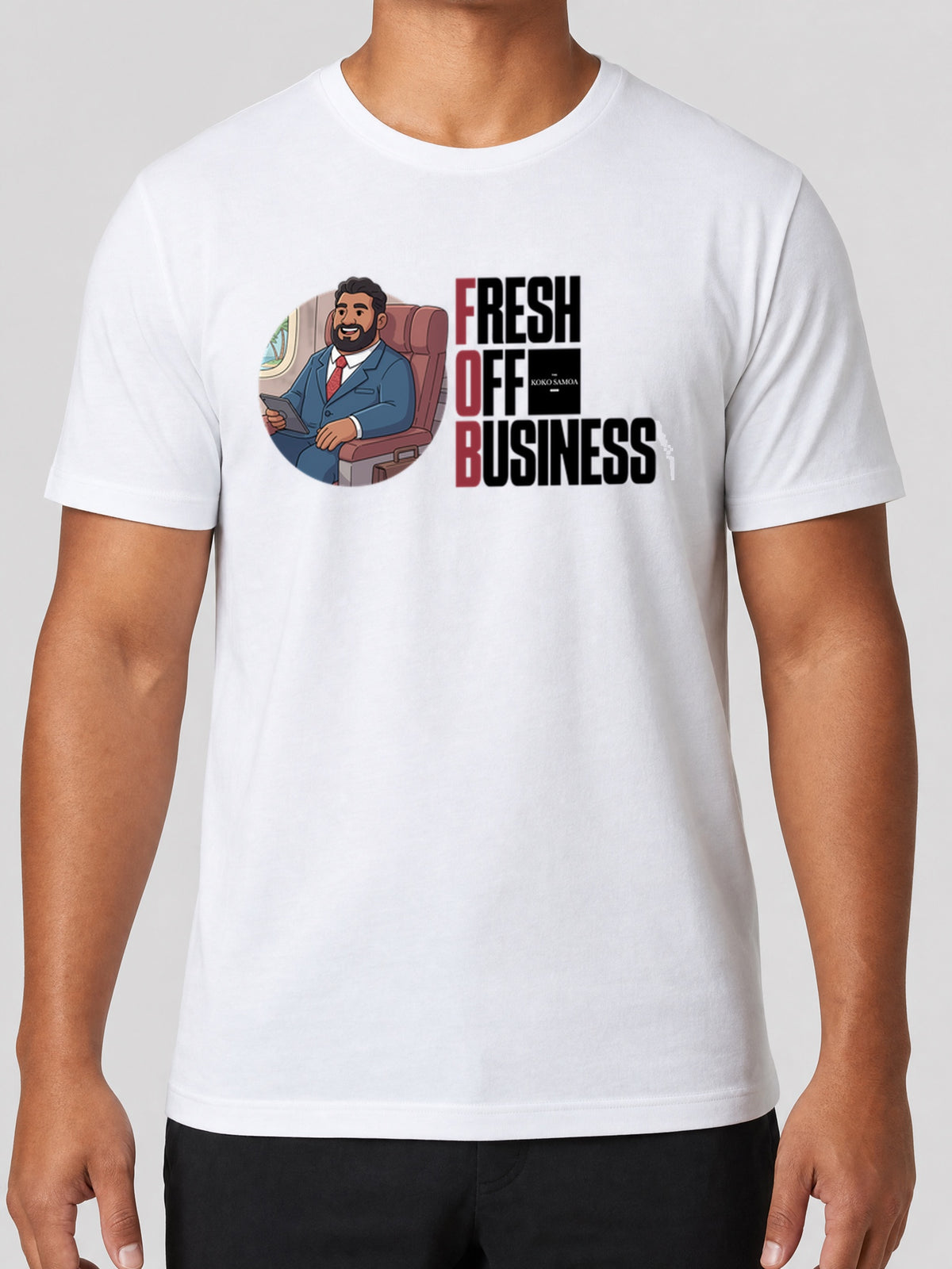 Soft Unisex Tee - Fresh Off Business - AU/NZ
