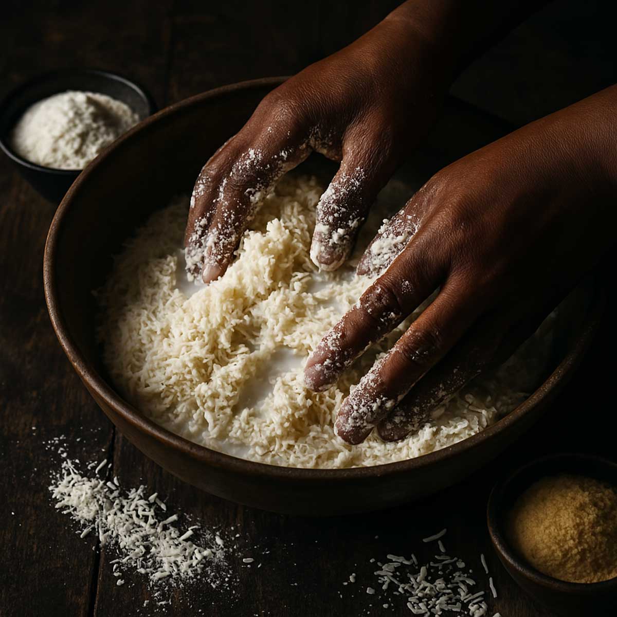 Cover image of Samoan Delights e-book by The Koko Samoa featuring traditional Samoan recipes and cultural cuisine.