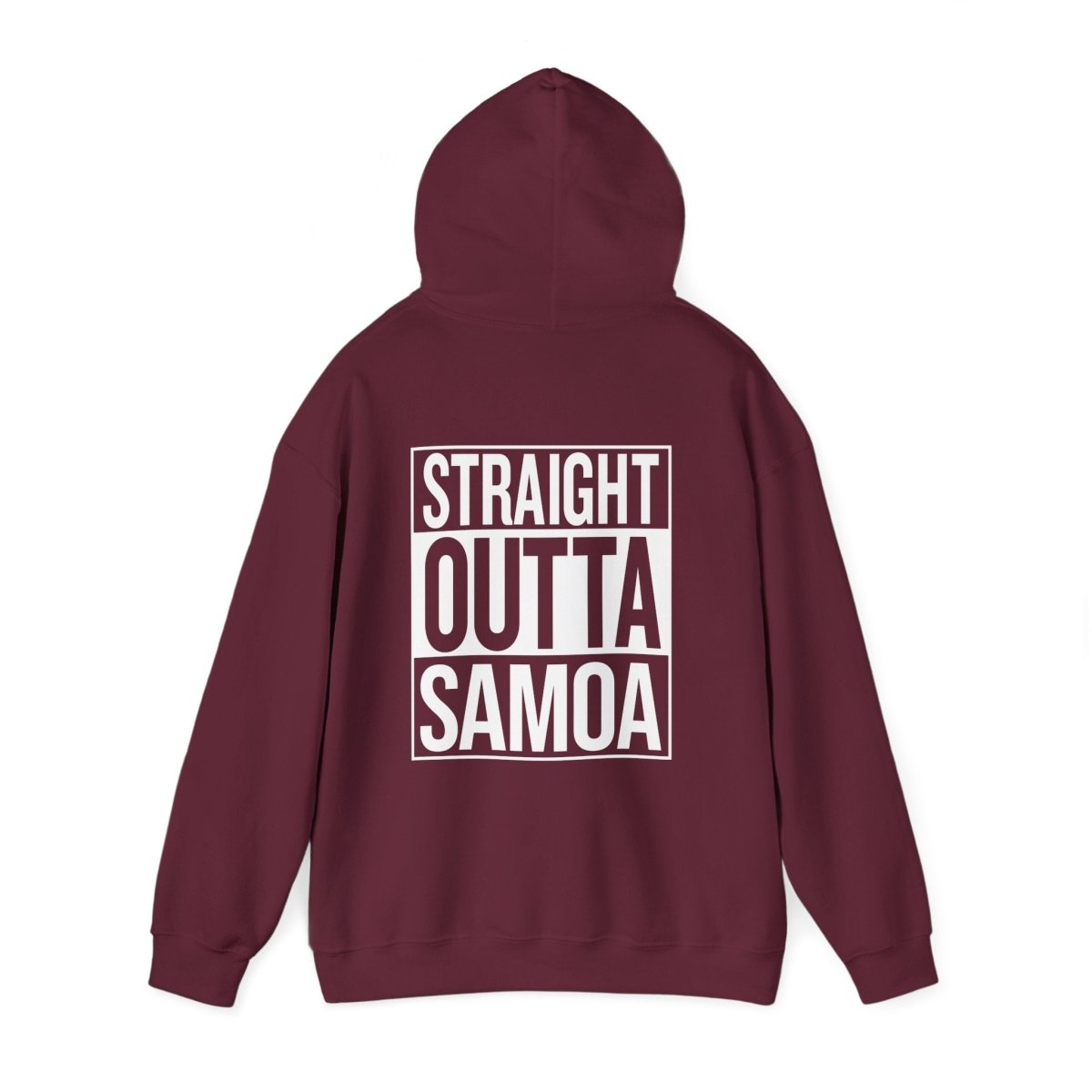 IslandHeavy™ Hoodie – Plus 2XL - 5XL – Straight Outta - AU/NZ - The Koko Samoa