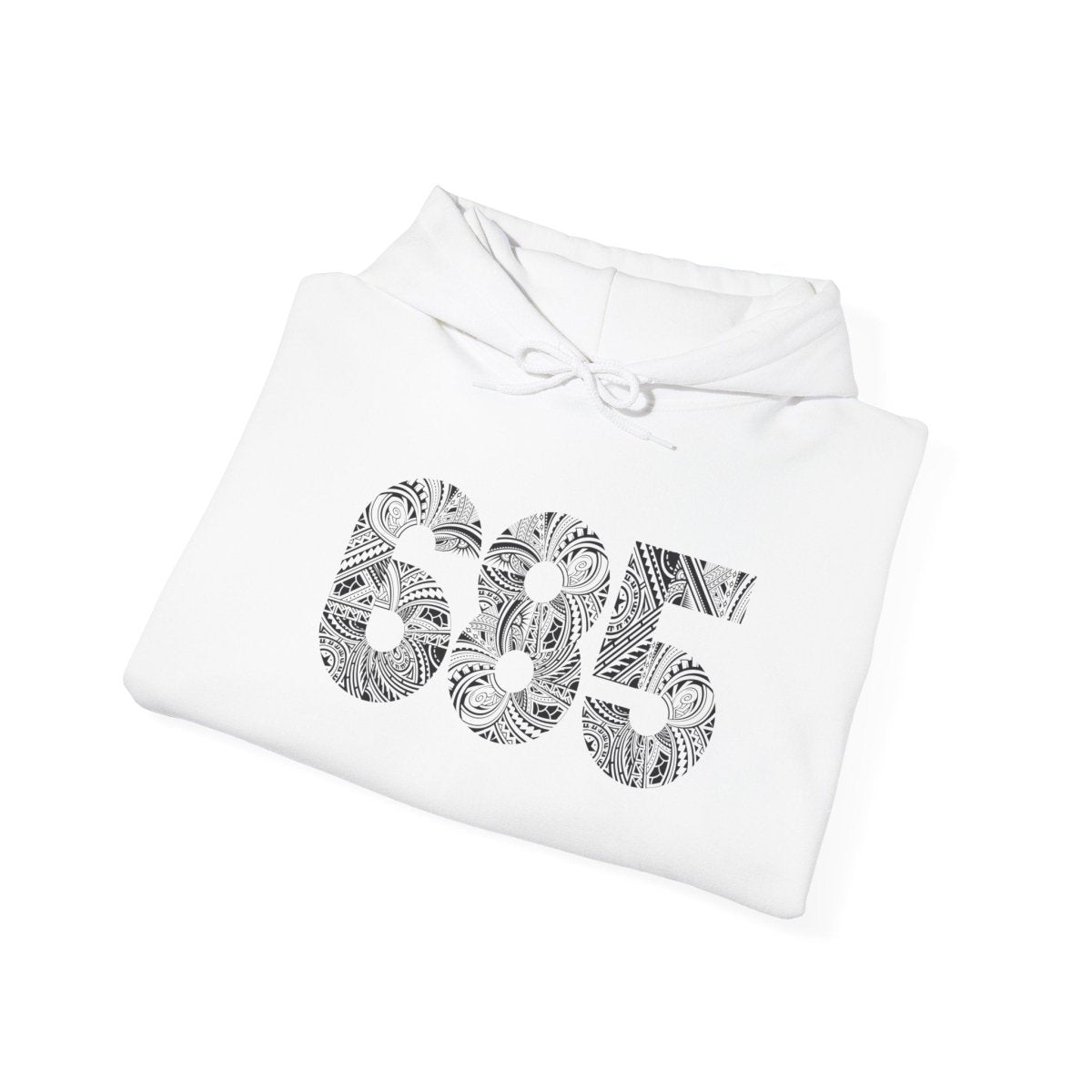 White IslandHeavy™ Hoodie in Plus 2XL-5XL, featuring a cozy, casual hoodie design for larger sizes.