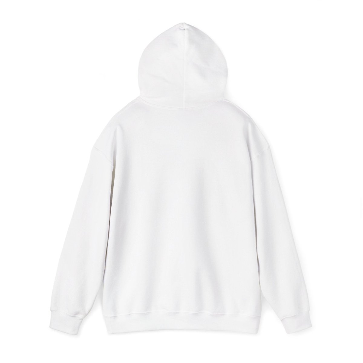 White IslandHeavy™ hoodie in Plus 2XL-5XL size, featuring a comfortable hoodie with a relaxed fit.