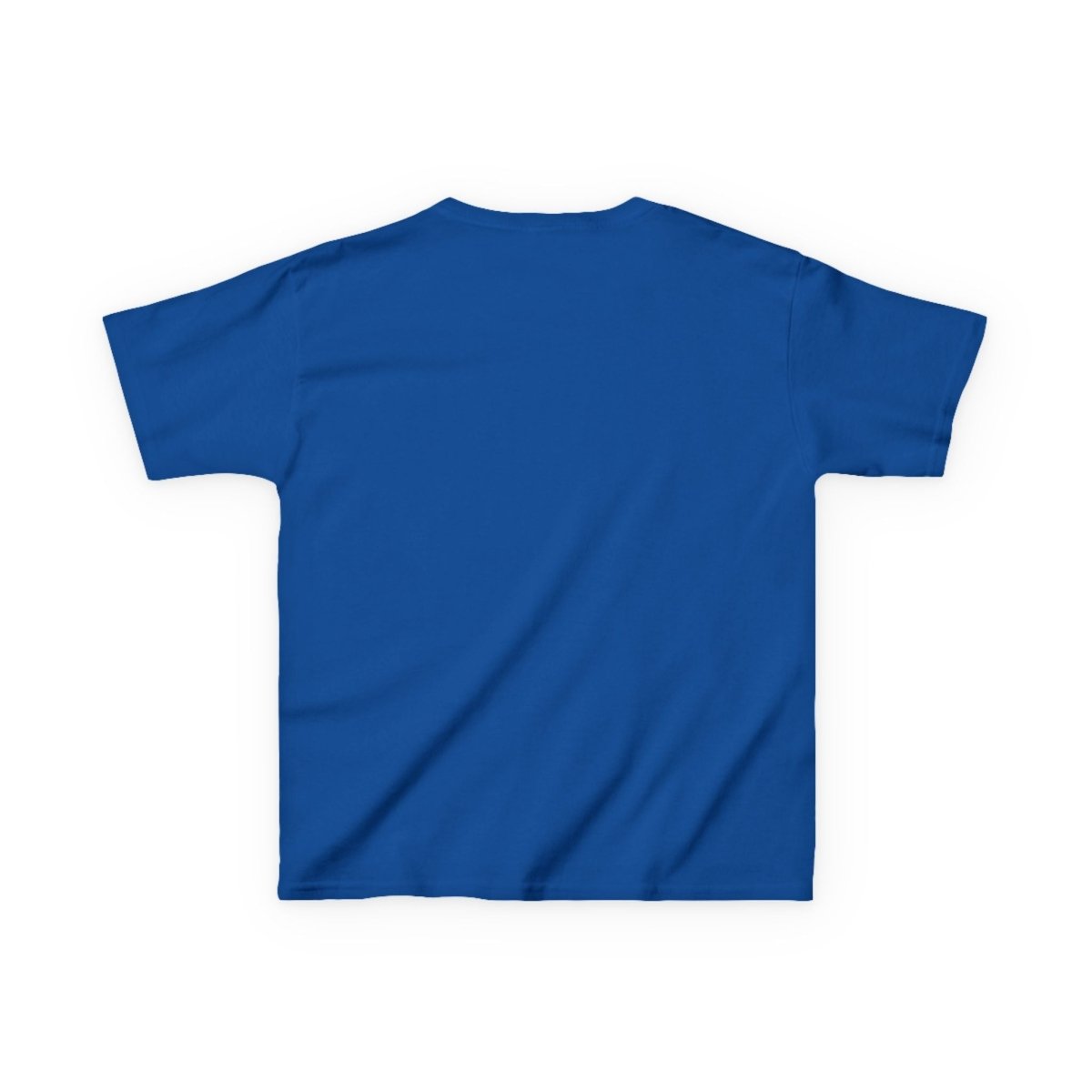 Navy kids unisex T-shirt with pocket from The Print Bar, casual kids tee for AU/NZ, shown in XS size.