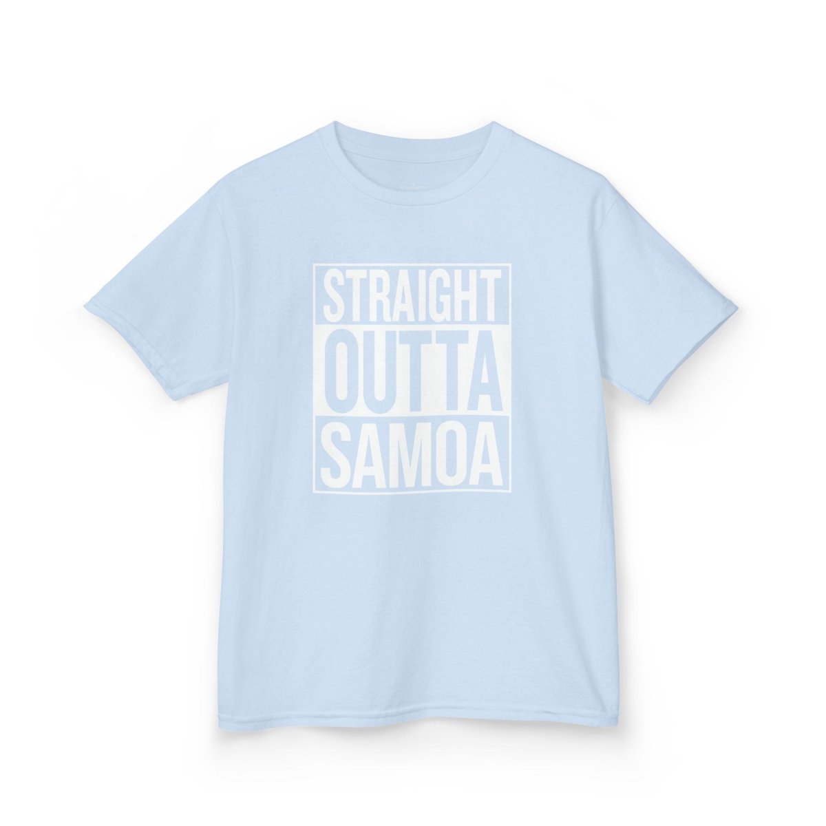 Kids Unisex Cotton Tee - Straight Outta Samoa - AU/NZ - The Koko Samoa