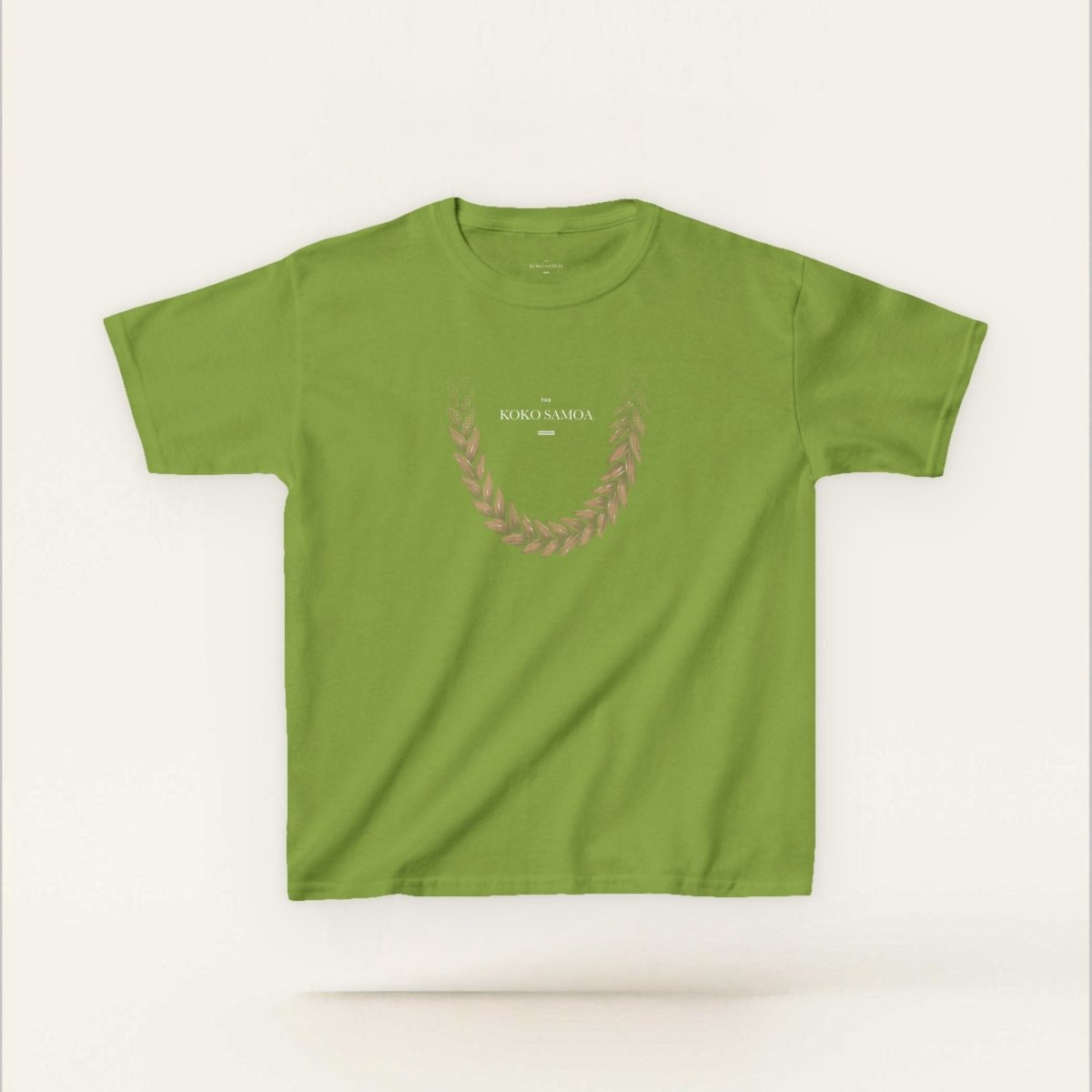 Kids unisex T-shirt from The Print Bar in brown featuring a casual, comfortable design for children in AU/NZ.
