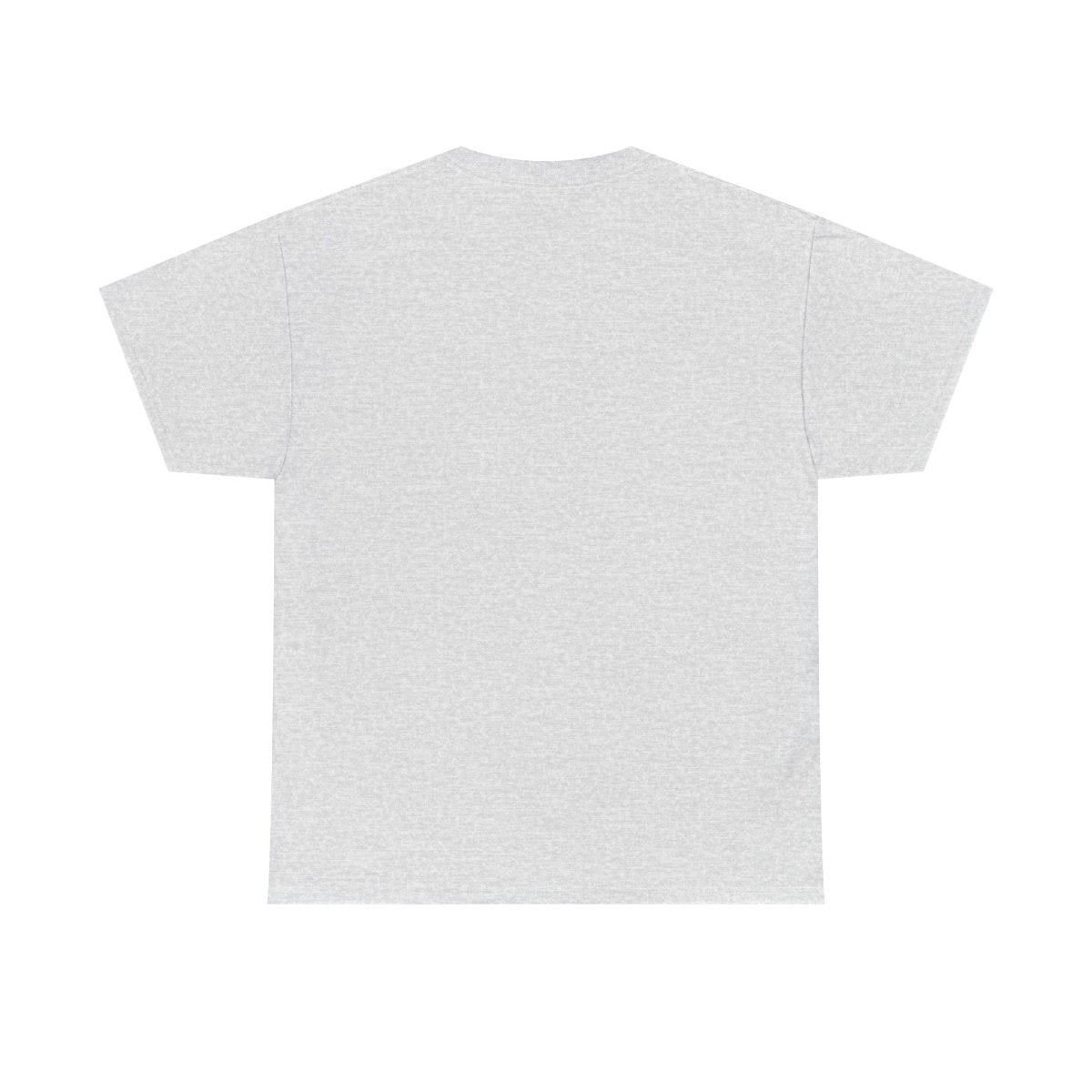 Unisex heavy T-shirt with Samoan note design in ash color, by The Print Bar, featuring a comfortable fit and casual style.