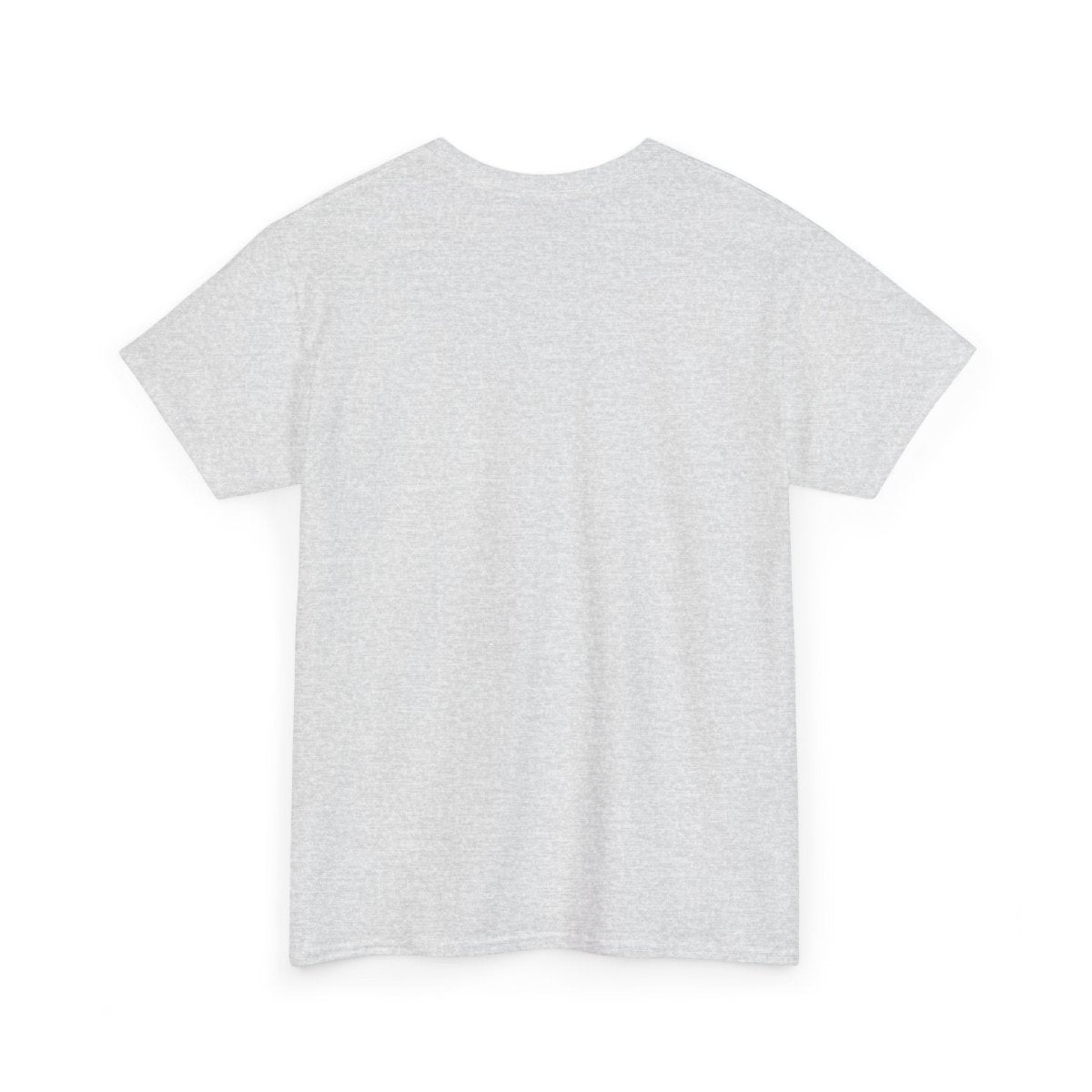 Heavy unisex T-shirt by The Print Bar featuring Samoan note design in ash color, showcasing a comfortable, casual fit.