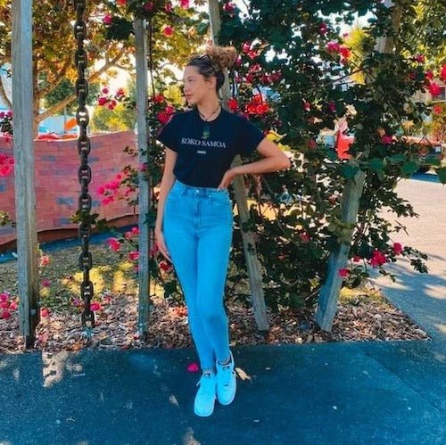 Black unisex heavy tee from The Brand Classic by The Print Bar, featuring a comfortable fit and durable fabric.