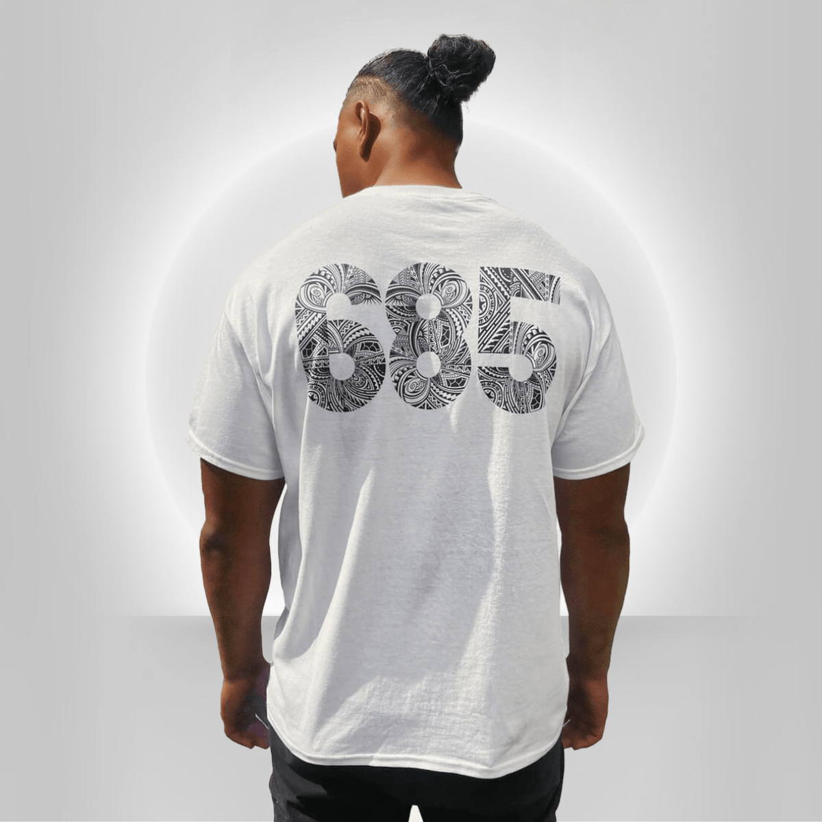 White unisex heavy T-shirt from The Print Bar, featuring a comfortable fit and durable fabric for everyday wear.