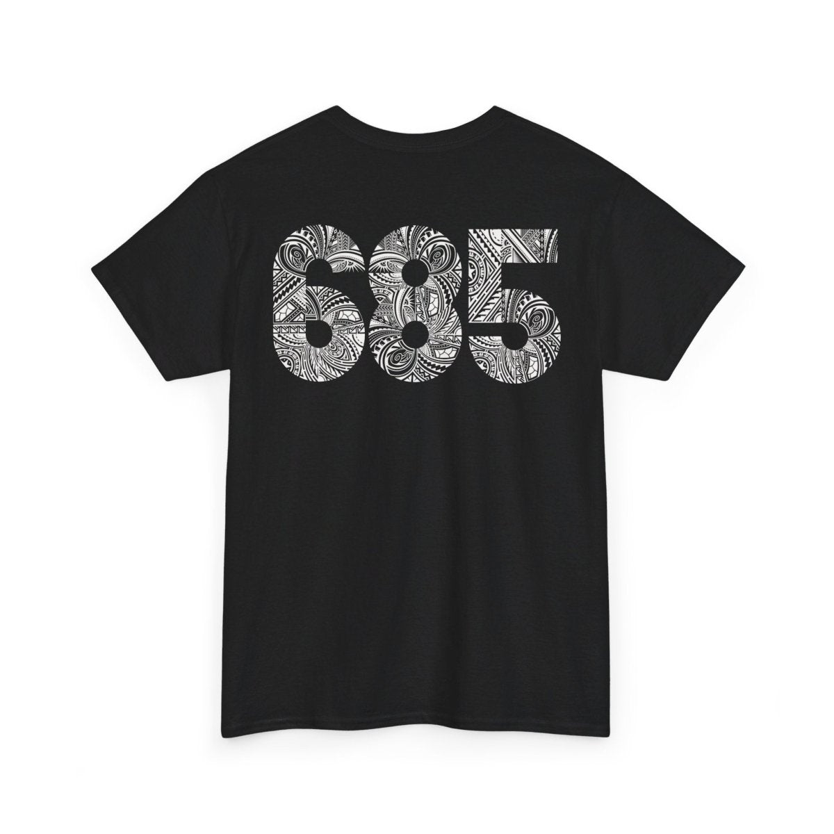 White unisex heavy T-shirt from The Print Bar, featuring a classic fit and durable cotton fabric.