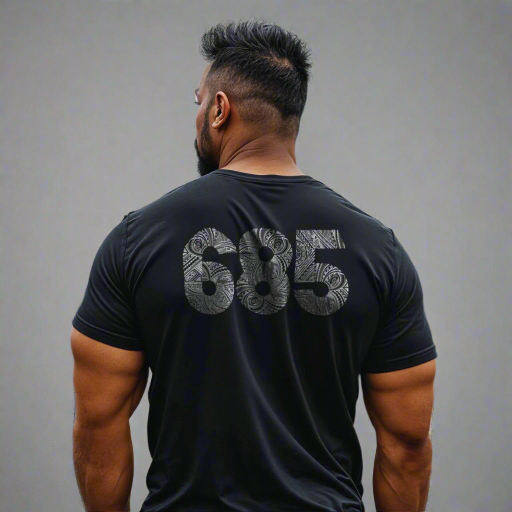 White unisex heavy T-shirt by The Print Bar, featuring a classic fit and durable fabric for everyday wear.