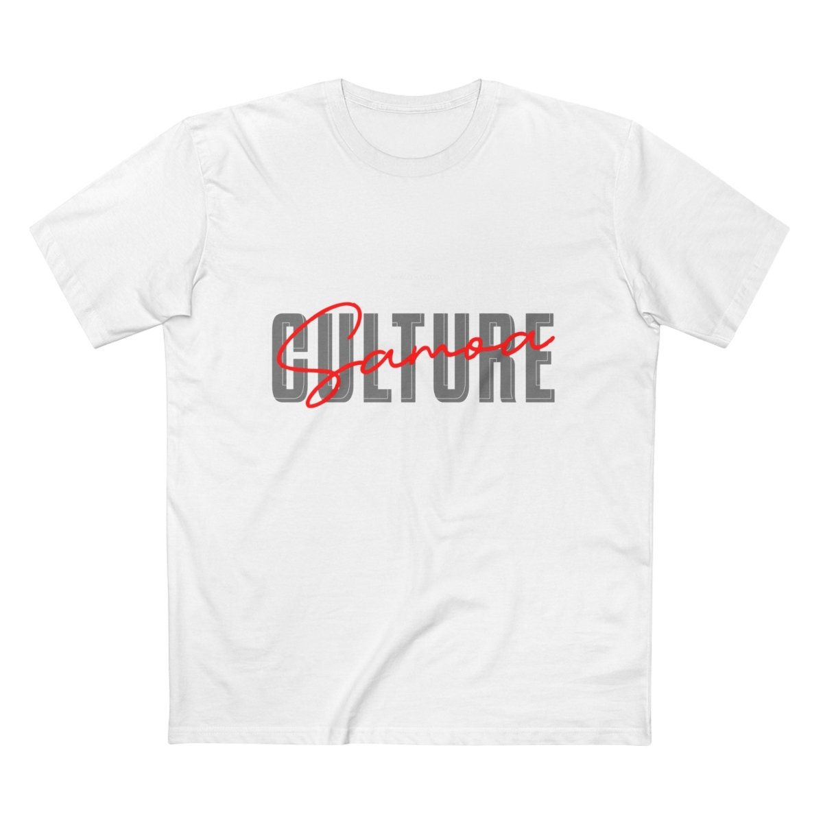 Soft unisex Samoa Culture T-shirt, featuring a comfortable fit and detailed Samoa-inspired design.