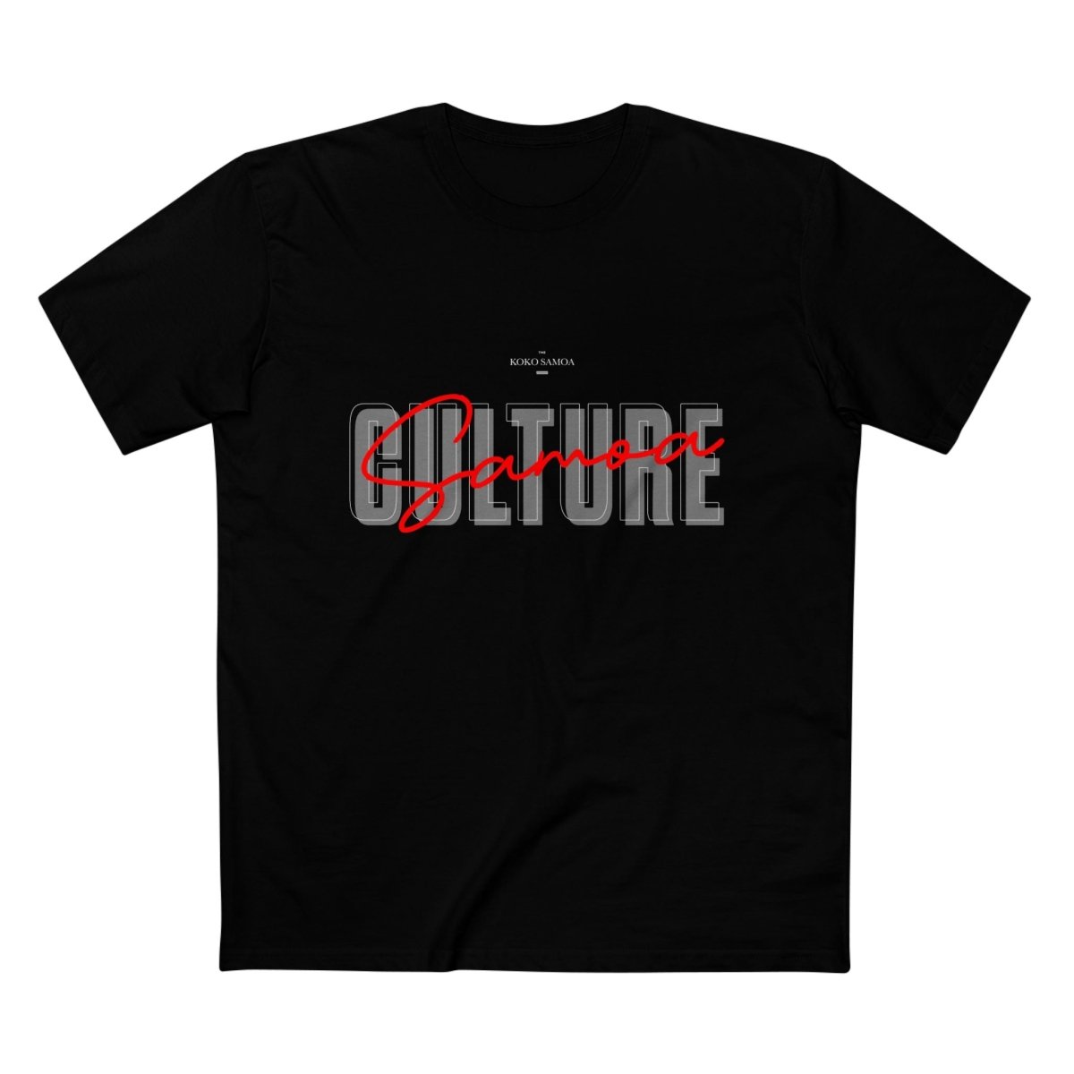 Soft unisex Samoa Culture T-shirt, featuring a comfortable fit and Samoa-inspired design.