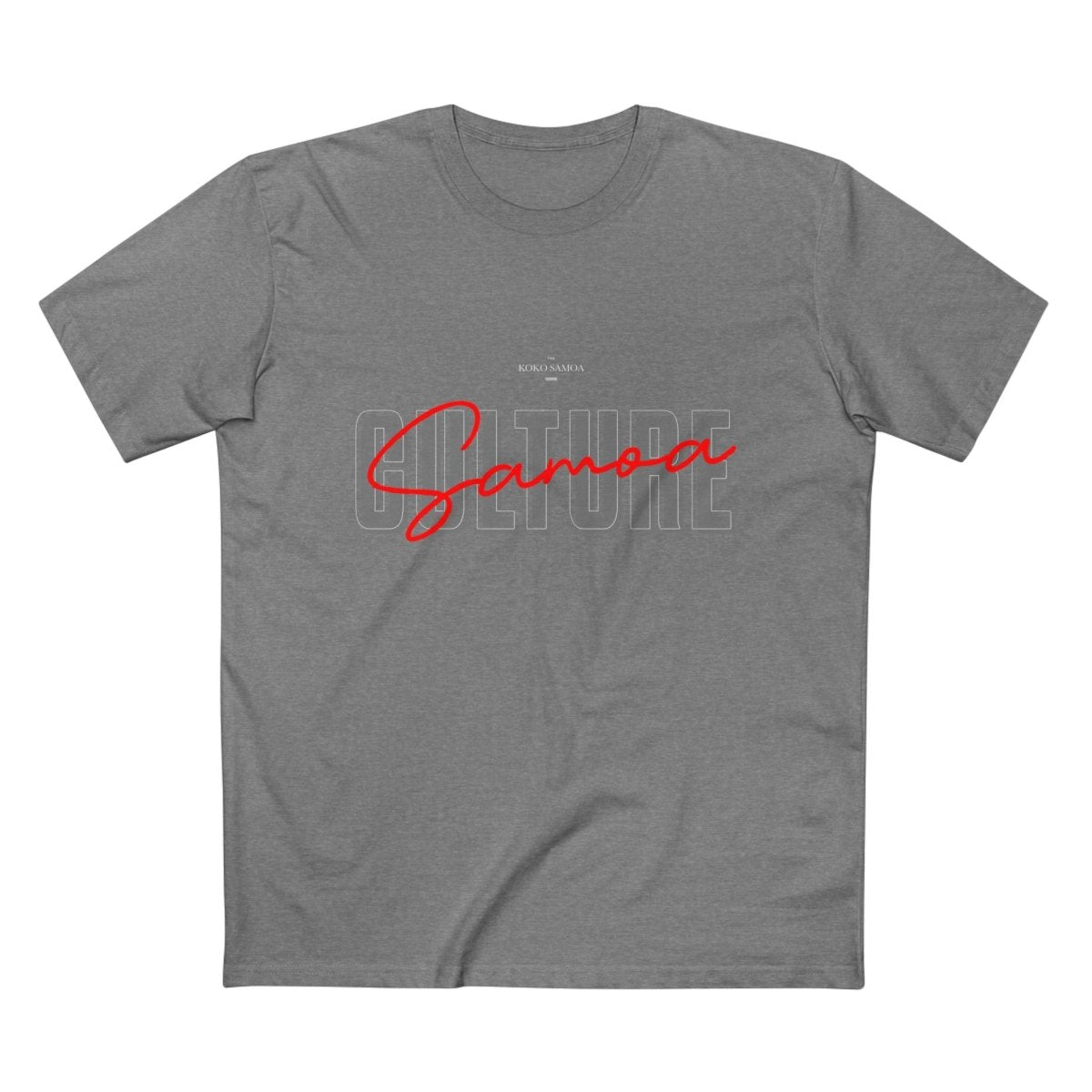 Soft unisex Samoa culture T-shirt, featuring a comfortable fit and detailed Samoa-inspired design.