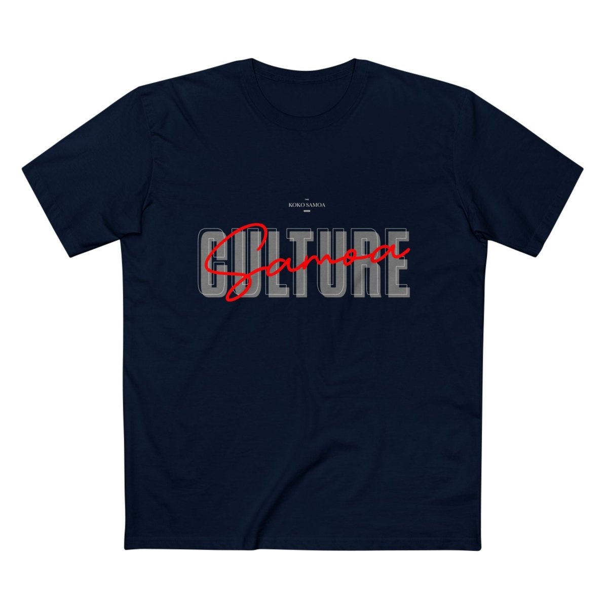 Soft unisex Samoa Culture T-shirt, featuring a comfortable fit and vibrant design, in army green color.