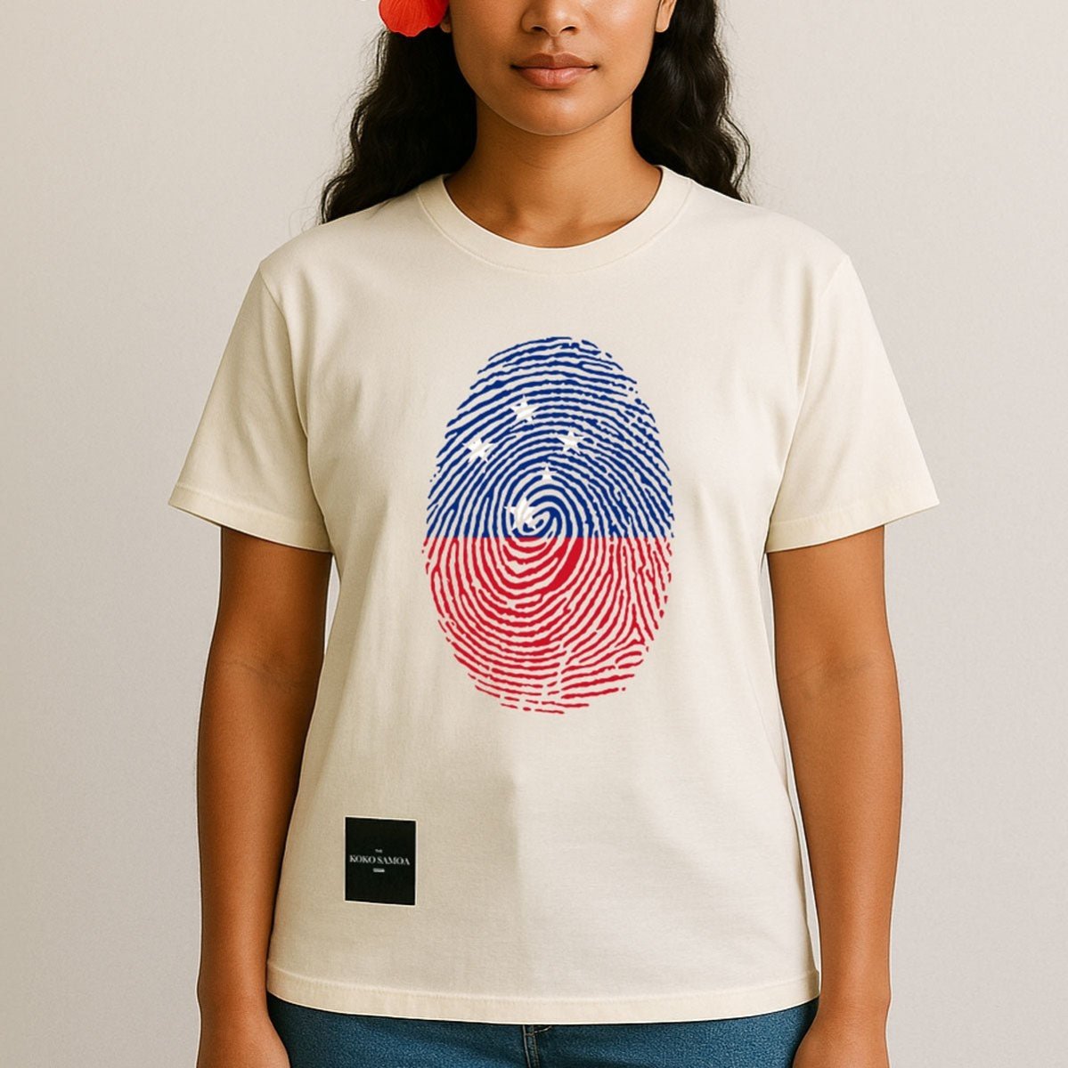 Soft unisex T-shirt from The Print Bar featuring My Identity AU/NZ design in athletic heather fabric.