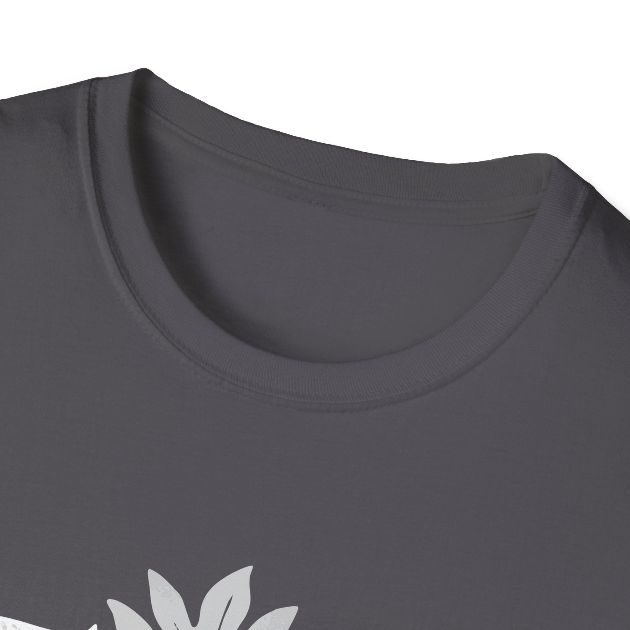 Charcoal unisex soft men's tee by The Print Bar featuring "Trophy Samoan Husband" design, ideal for casual wear in AU/NZ.
