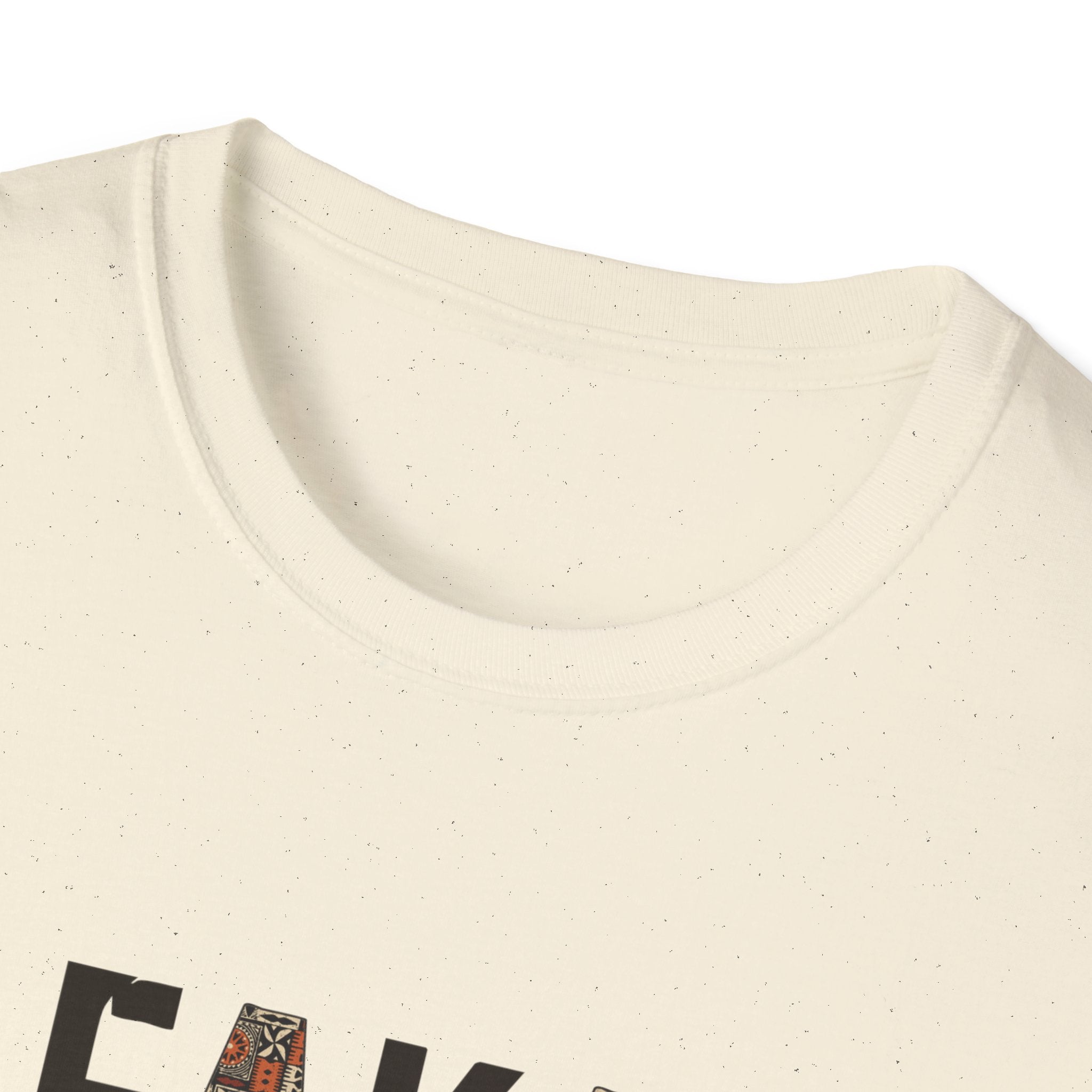 Charcoal soft unisex tee by The Print Bar featuring Afakasi design, comfortable fit, ideal for casual wear in AU/NZ.