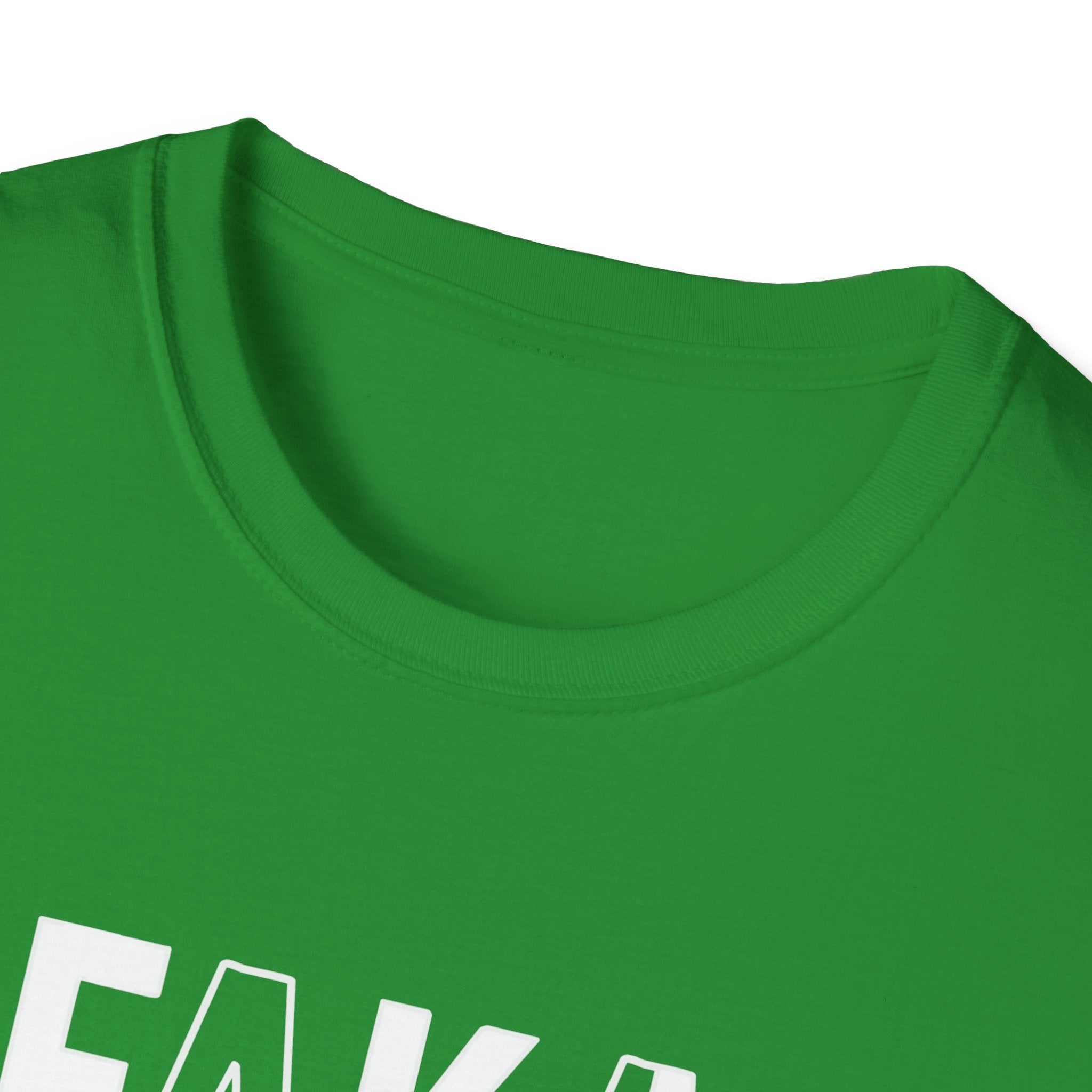 Charcoal unisex soft tee from The Print Bar featuring the Afakasi design, casual fit, and comfortable fabric.