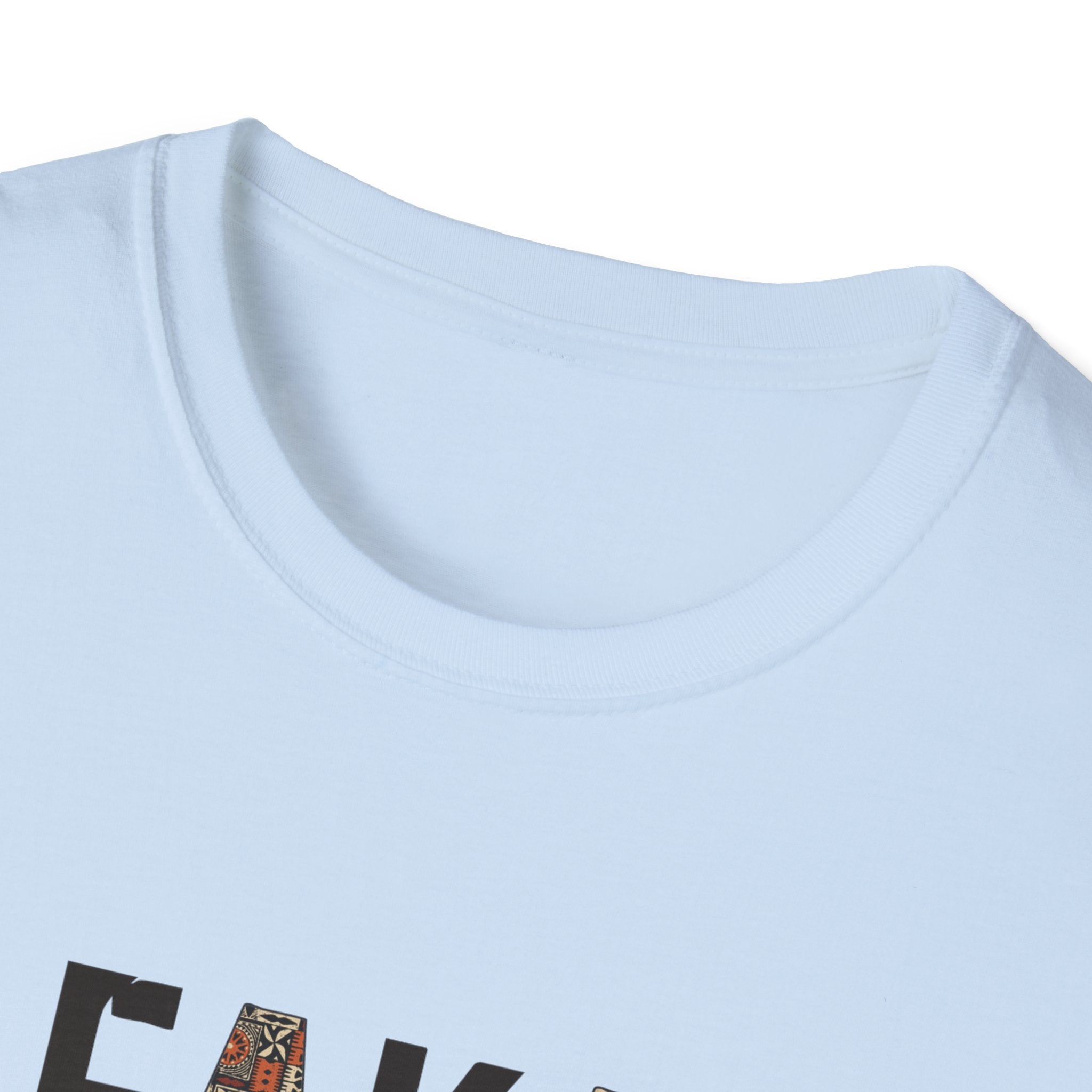 Charcoal soft unisex tee from The Print Bar featuring the Afakasi design, suitable for AU/NZ sizes, casual and comfortable.