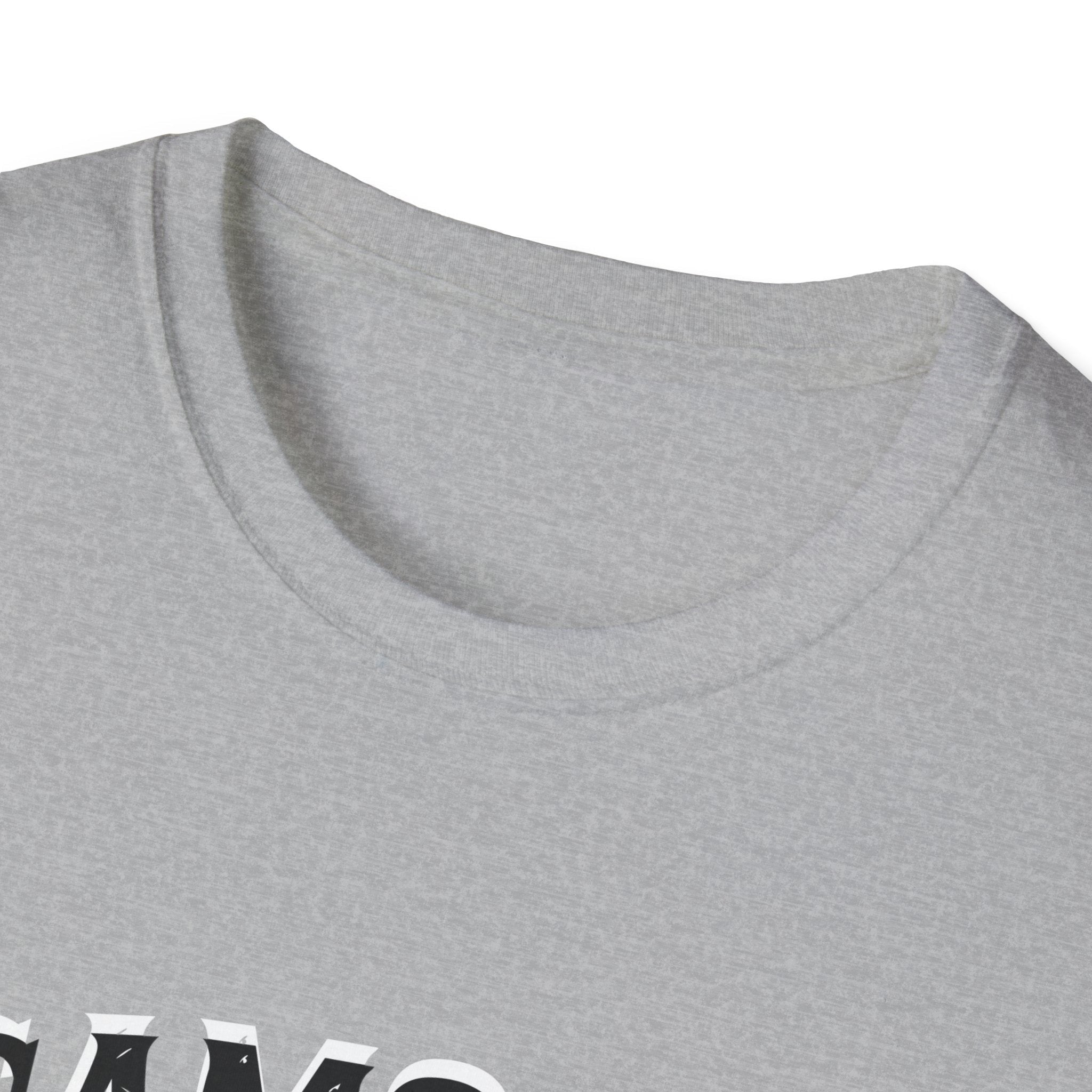 Charcoal soft unisex T-shirt featuring Samoan Queen AU/NZ design from The Print Bar.