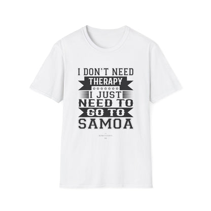 Soft Unisex Tee - Samoan Therapy - AU/NZ - The Koko Samoa
