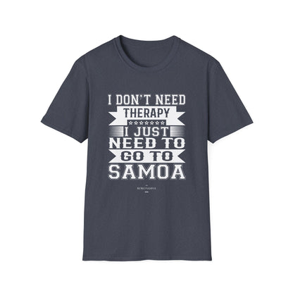 Soft Unisex Tee - Samoan Therapy - AU/NZ - The Koko Samoa