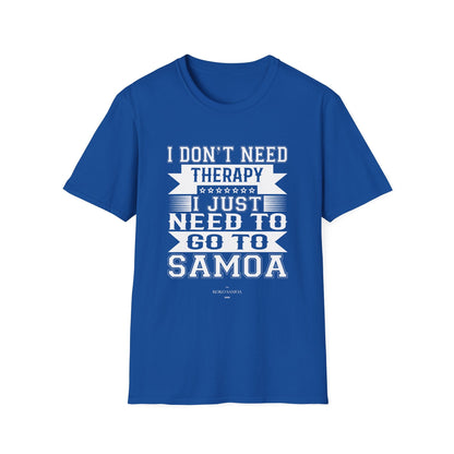 Soft Unisex Tee - Samoan Therapy - AU/NZ - The Koko Samoa
