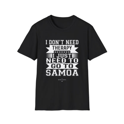 Soft Unisex Tee - Samoan Therapy - AU/NZ - The Koko Samoa