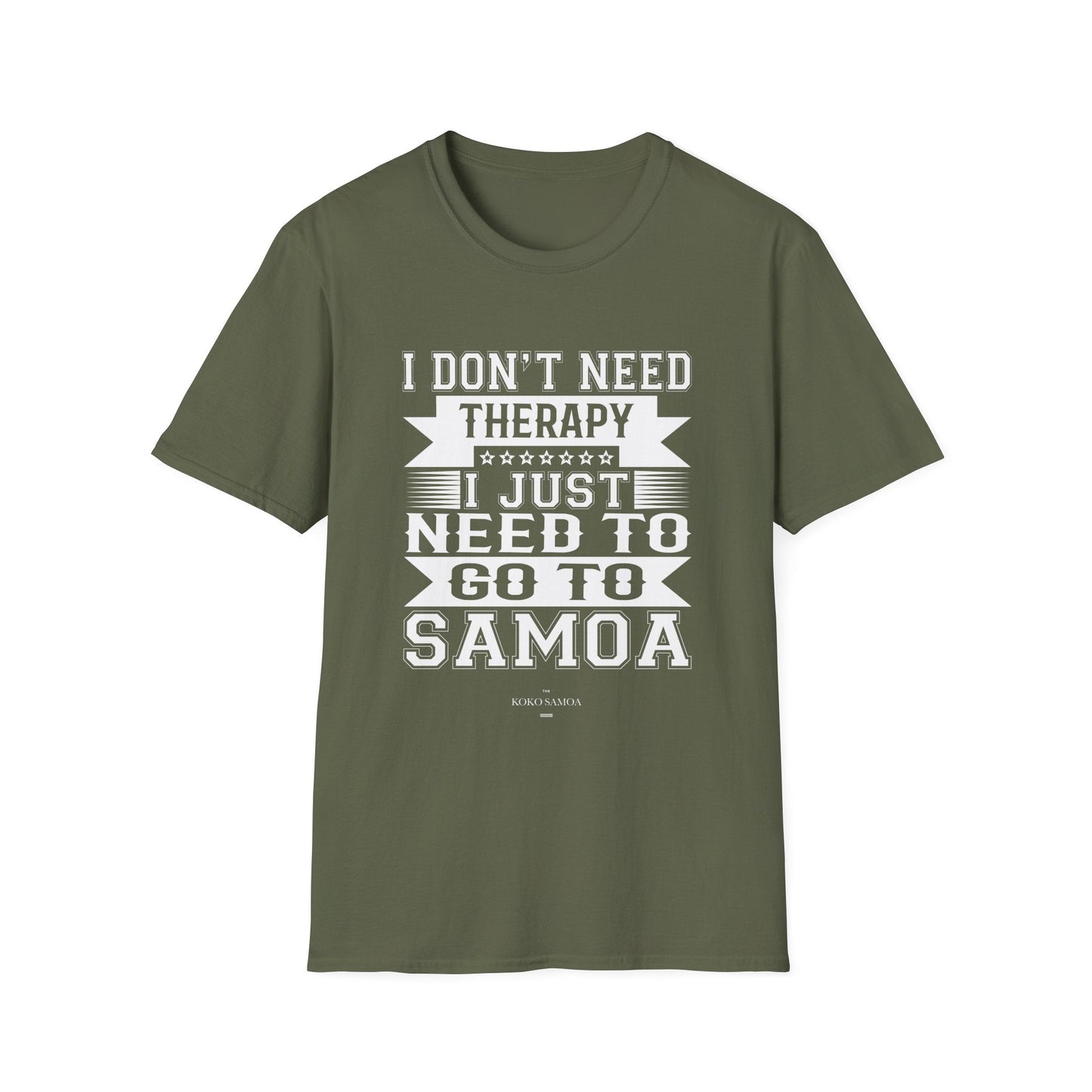 Soft Unisex Tee - Samoan Therapy - AU/NZ - The Koko Samoa