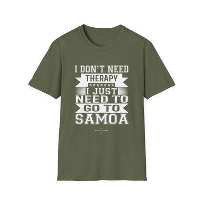 Soft Unisex Tee - Samoan Therapy - AU/NZ - The Koko Samoa