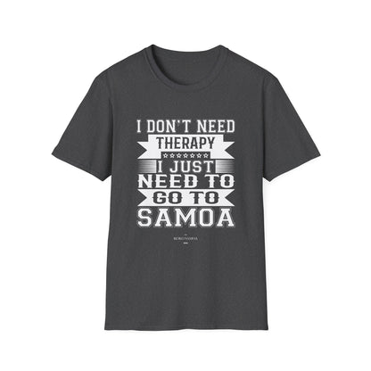 Soft Unisex Tee - Samoan Therapy - AU/NZ - The Koko Samoa