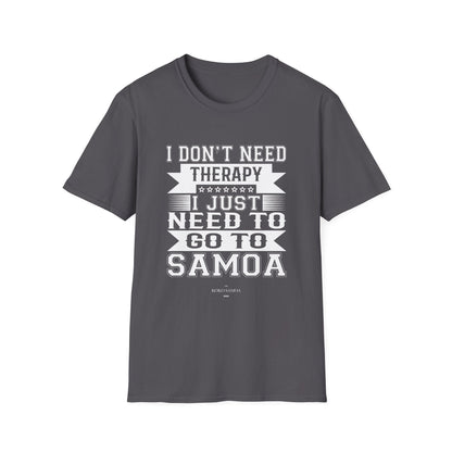 Soft Unisex Tee - Samoan Therapy - AU/NZ - The Koko Samoa