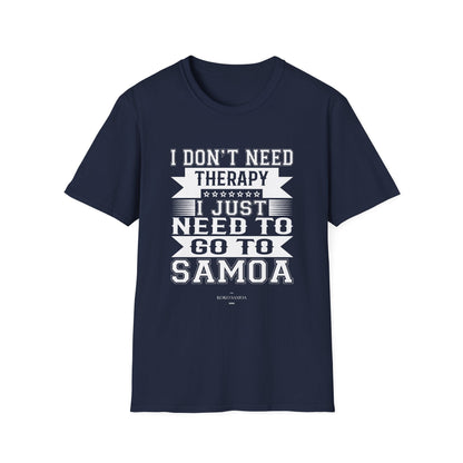 Soft Unisex Tee - Samoan Therapy - AU/NZ - The Koko Samoa