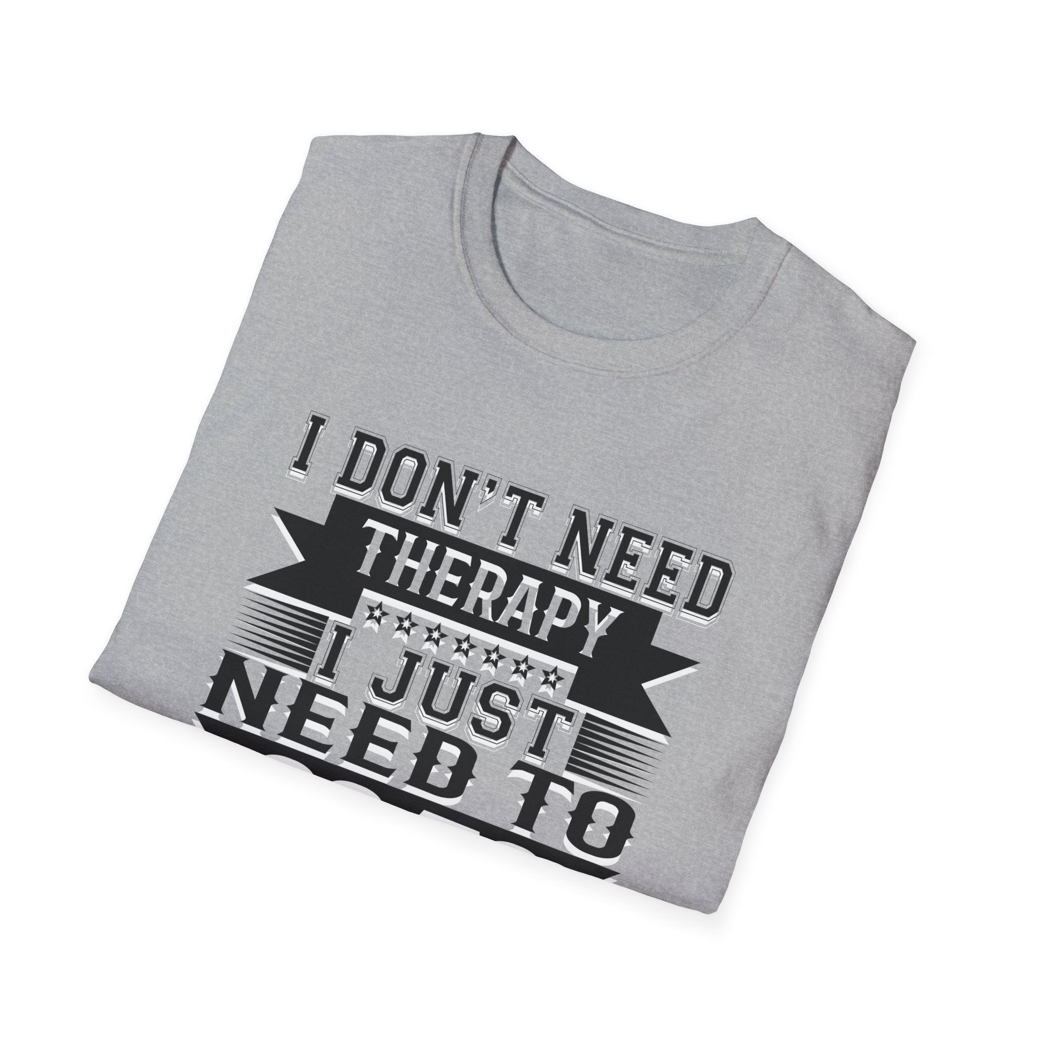 Charcoal unisex soft tee by The Print Bar featuring Samoan Therapy design, perfect for casual wear and comfortable fit.