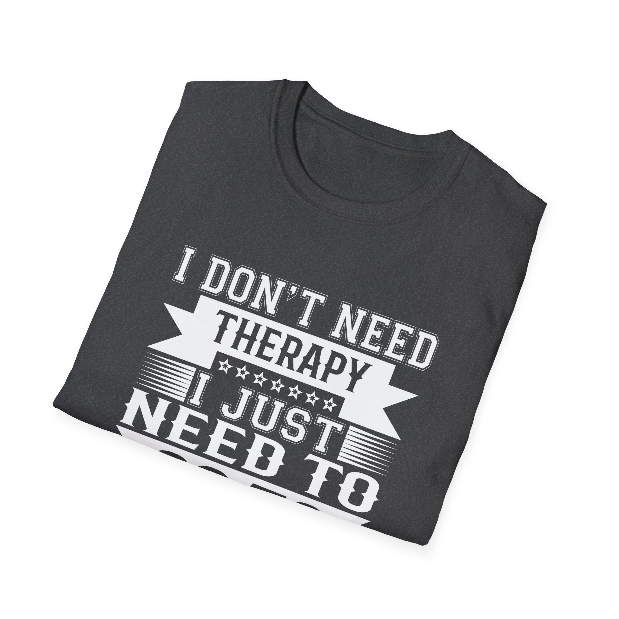 Charcoal unisex soft tee by The Print Bar featuring Samoan Therapy design, made for comfortable casual wear.