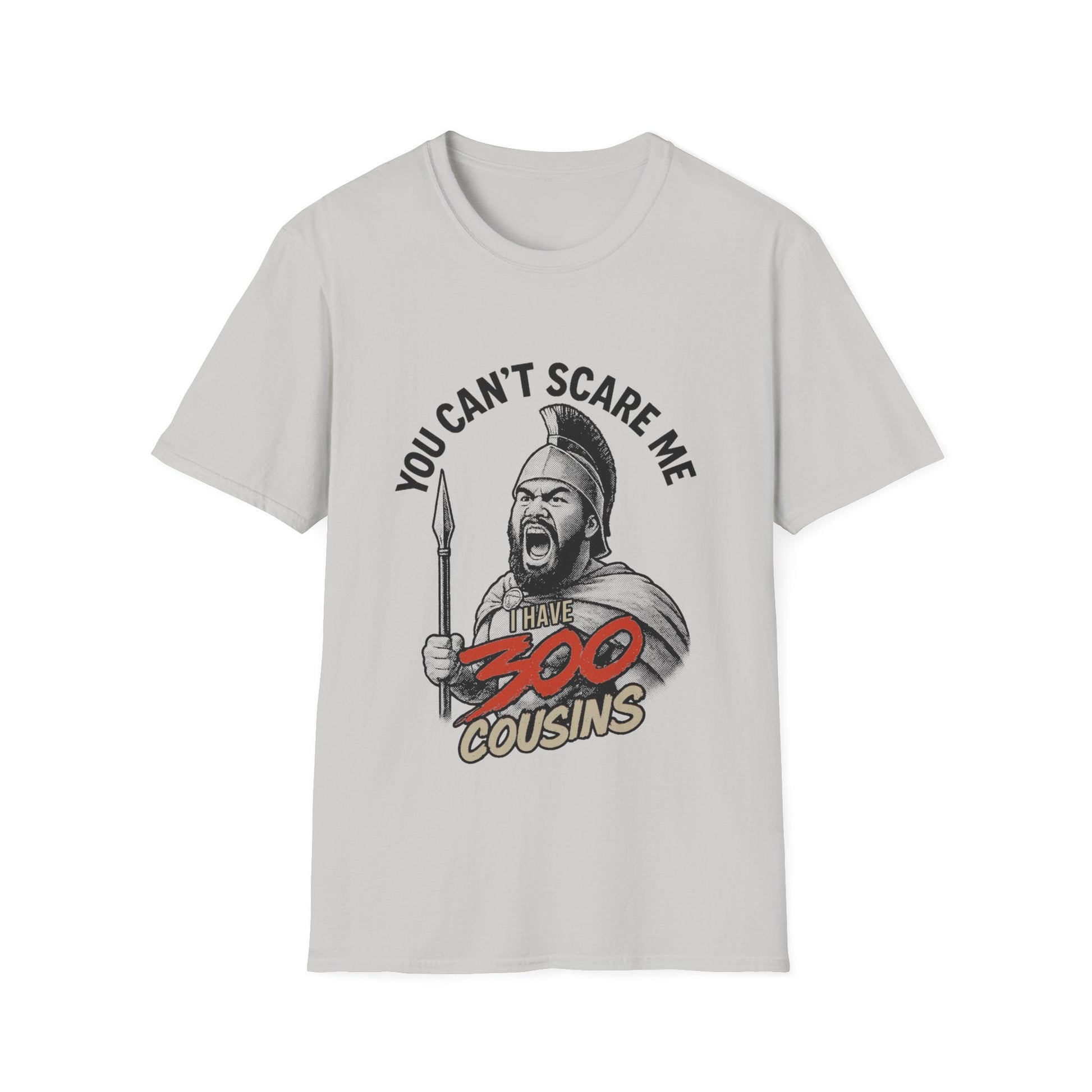 Light blue unisex soft tee featuring a comfortable fit and casual style, perfect for everyday wear.