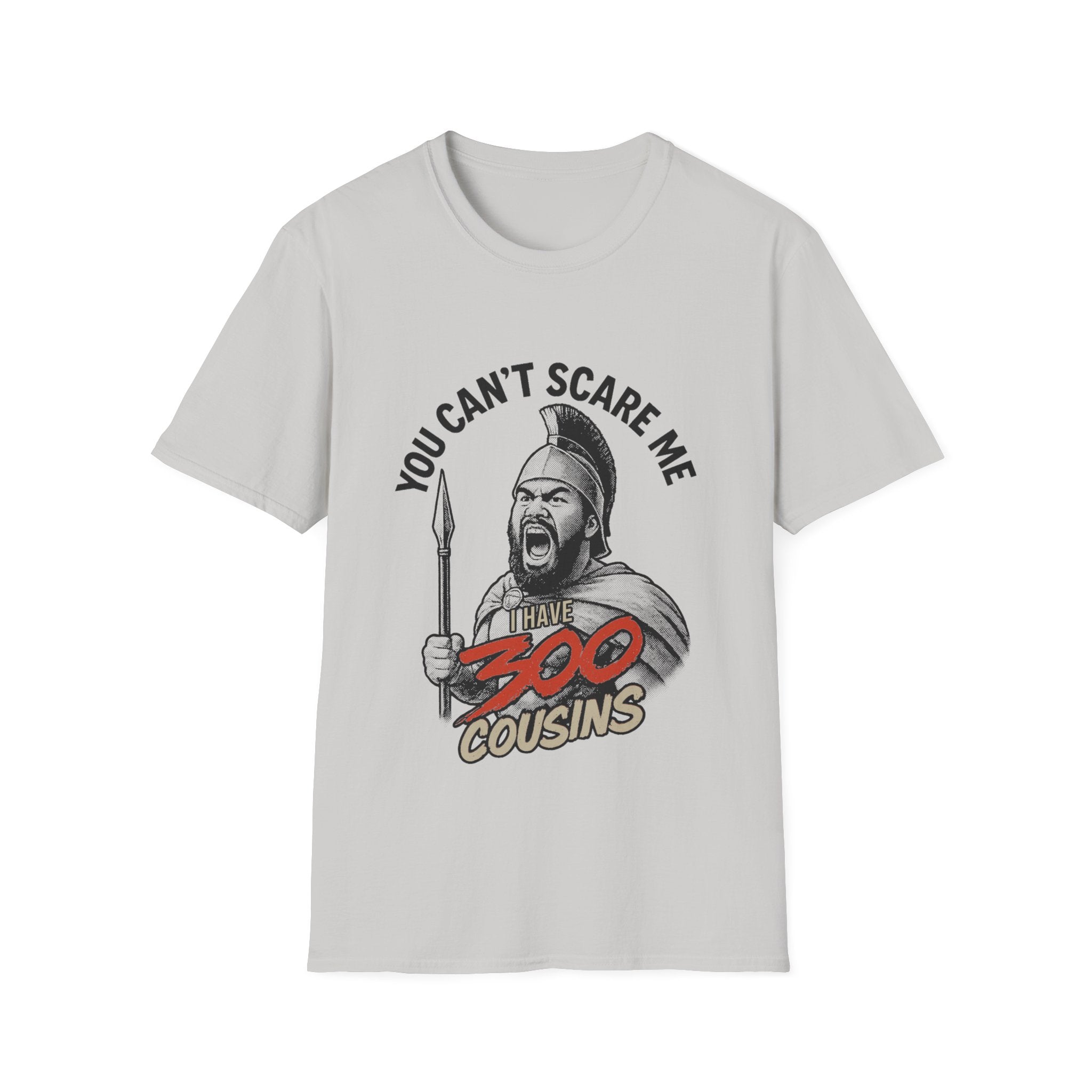 Light blue unisex soft tee featuring a comfortable fit and casual style, perfect for everyday wear.