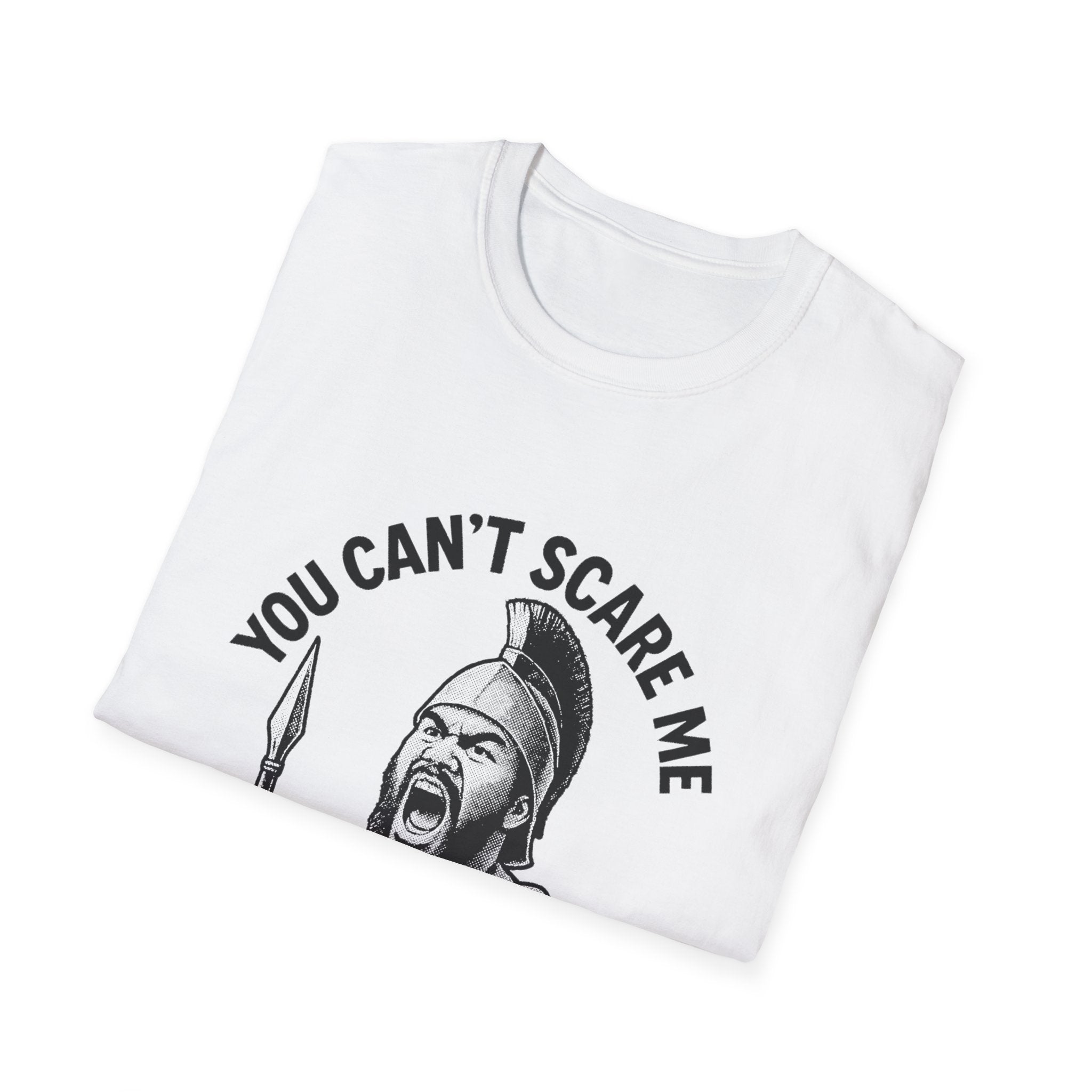 Light blue unisex soft tee featuring the 300 Cousins design, casual and comfortable for everyday wear.
