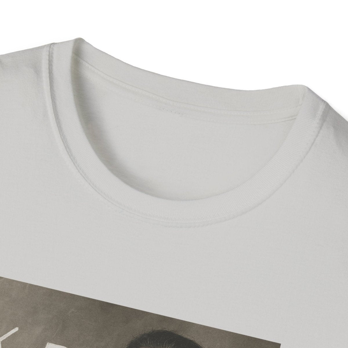 White soft unisex T-shirt with K=FC² design, comfortable fit, ideal for casual wear in AU/NZ.
