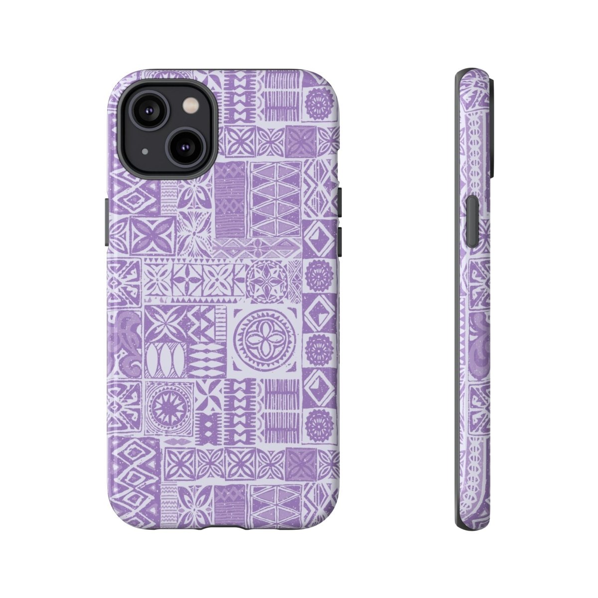 Lavender Elei Tough Phone Case for iPhone 17, glossy protective cover for AU, NZ, and USA markets.