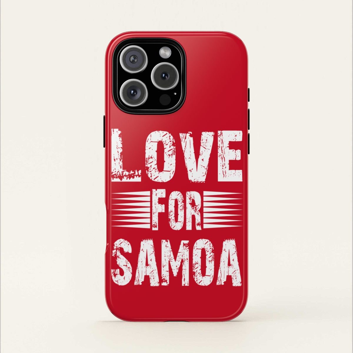 iPhone Tough Phone Case - Love for Samoa - AU/NZ/USA - The Koko Samoa