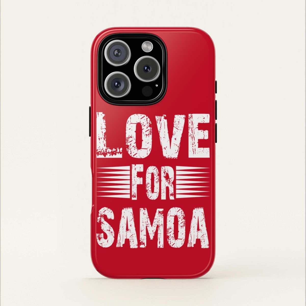 iPhone Tough Phone Case - Love for Samoa - AU/NZ/USA - The Koko Samoa