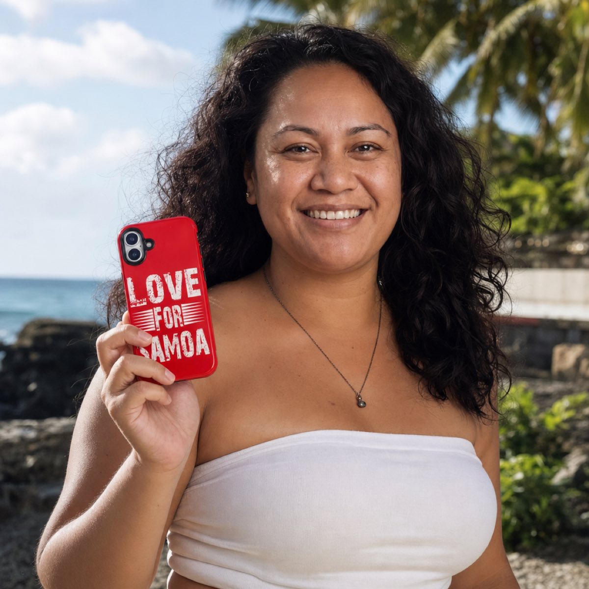 iPhone Tough Phone Case - Love for Samoa - AU/NZ/USA - The Koko Samoa