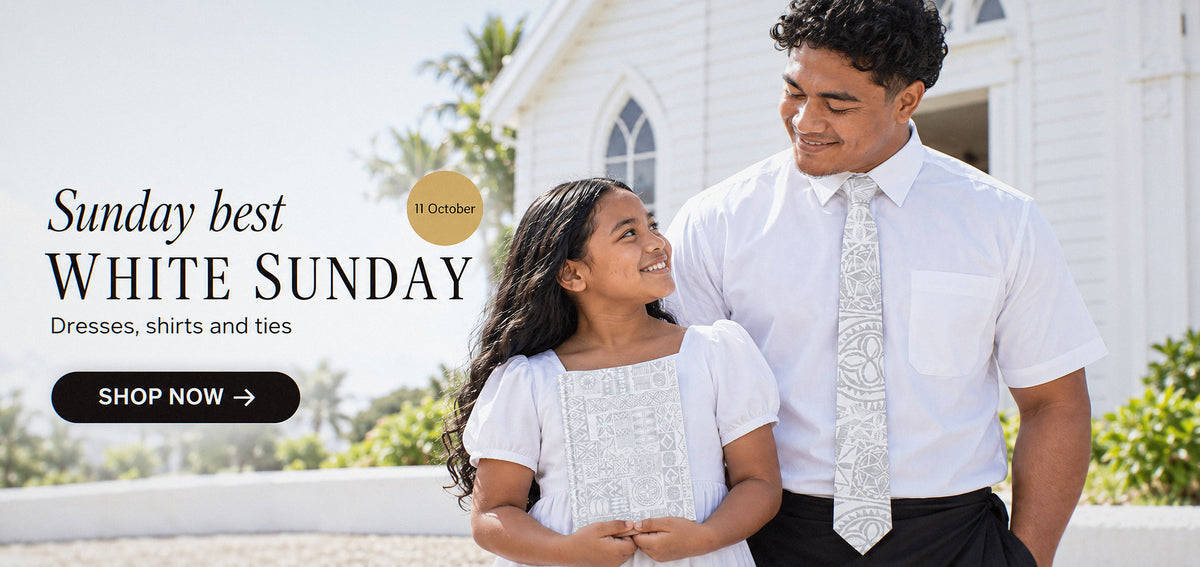 Sunday best WHITE SUNDAY Dresses, shirts and ties