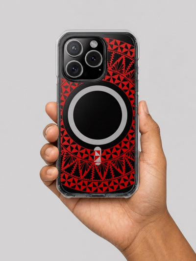 MagSafe Clear Case - Tongan Redleaf