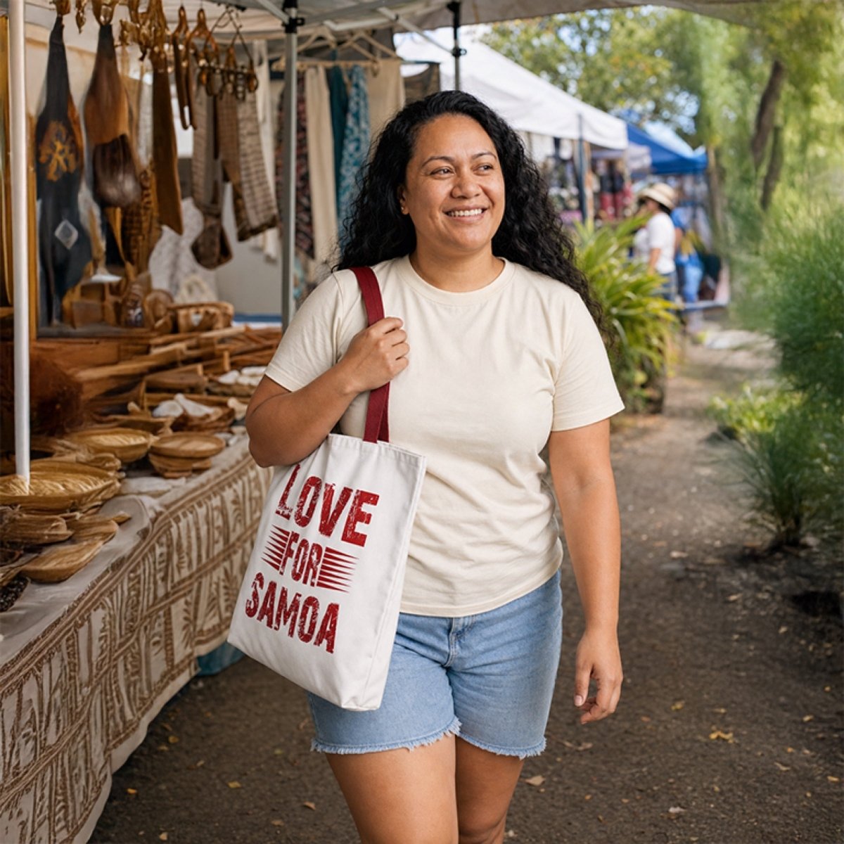 Tote Bag - Love for Samoa - AU/NZ/US - The Koko Samoa